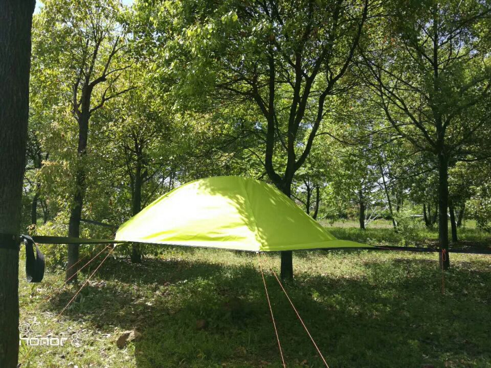 Cheap Goat Tents New Arrival 2 3 Person Aluminum Poles Double Layers Waterproof Mosquito Net Tree Dangling Hanging Camping Tent Barraca Bivvy   